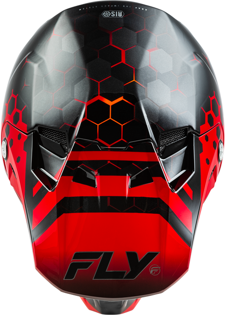 Photo of YOUTH FORMULA CC TEKTONIC HELMET BLACK/RED/ORANGE YL by FLY RACING - Premium Helmets for UTVs / Side by Sides