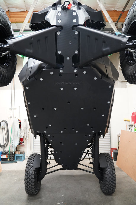 Photo of Can-Am Maverick R X RC UHMW Skid Plate by Factory UTV - Premium Skid Plates for UTVs / Side by Sides