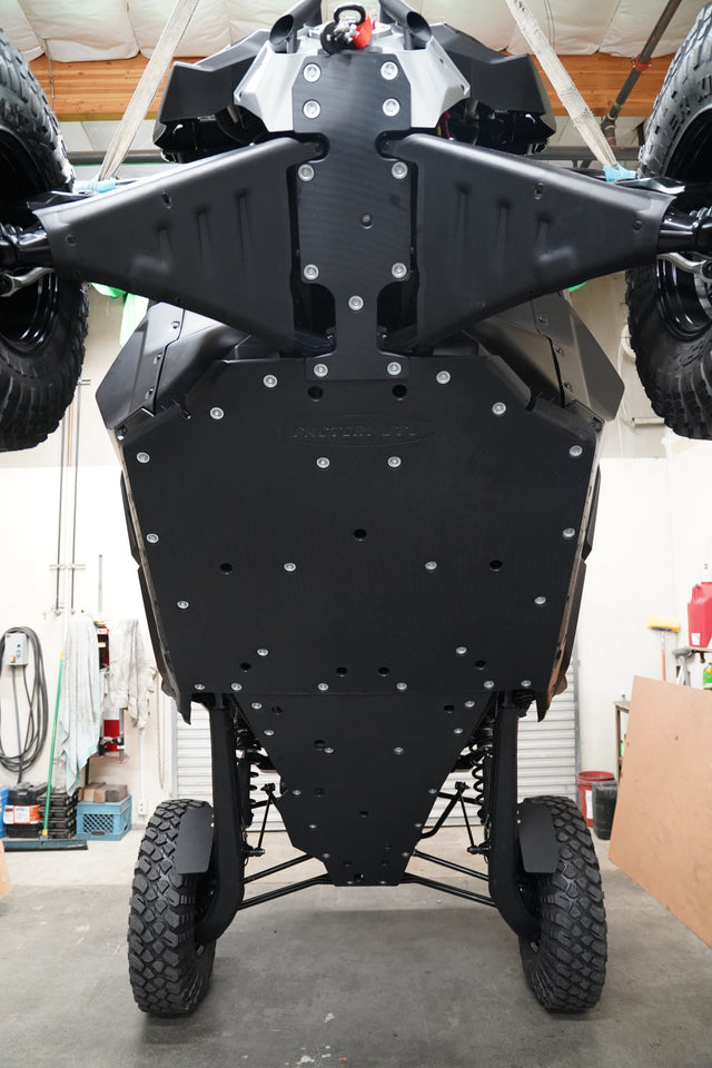 Photo of Can-Am Maverick R X RC UHMW Skid Plate by Factory UTV - Premium Skid Plates for UTVs / Side by Sides