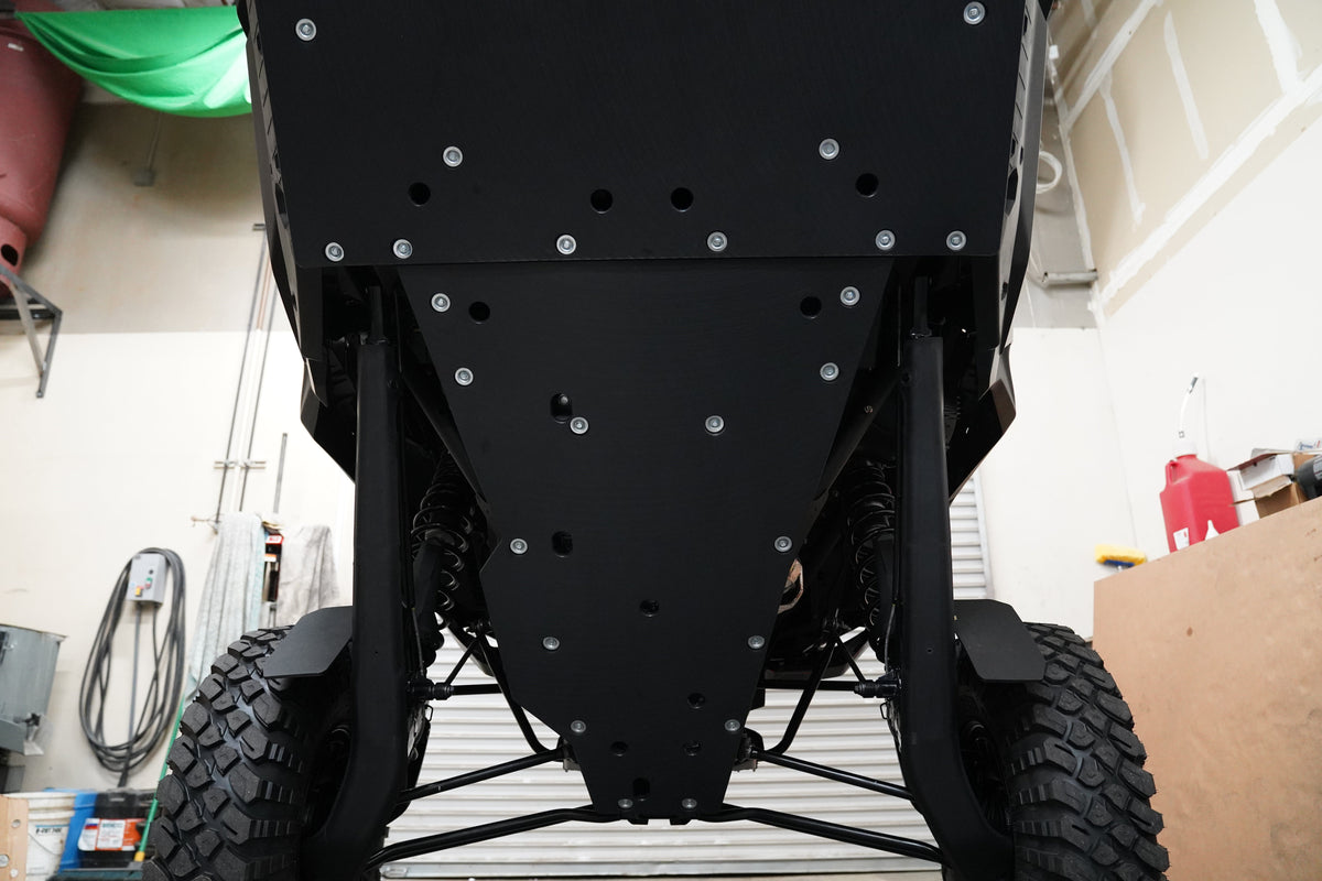Photo of Can-Am Maverick R X RC UHMW Skid Plate by Factory UTV - Premium Skid Plates for UTVs / Side by Sides