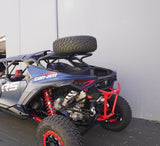 Photo of Can-Am Maverick R Max Mid-Height Dual Clamp Spare Tire Mount by Factory UTV - Premium Spare Tire Mounts for UTVs / Side by Sides