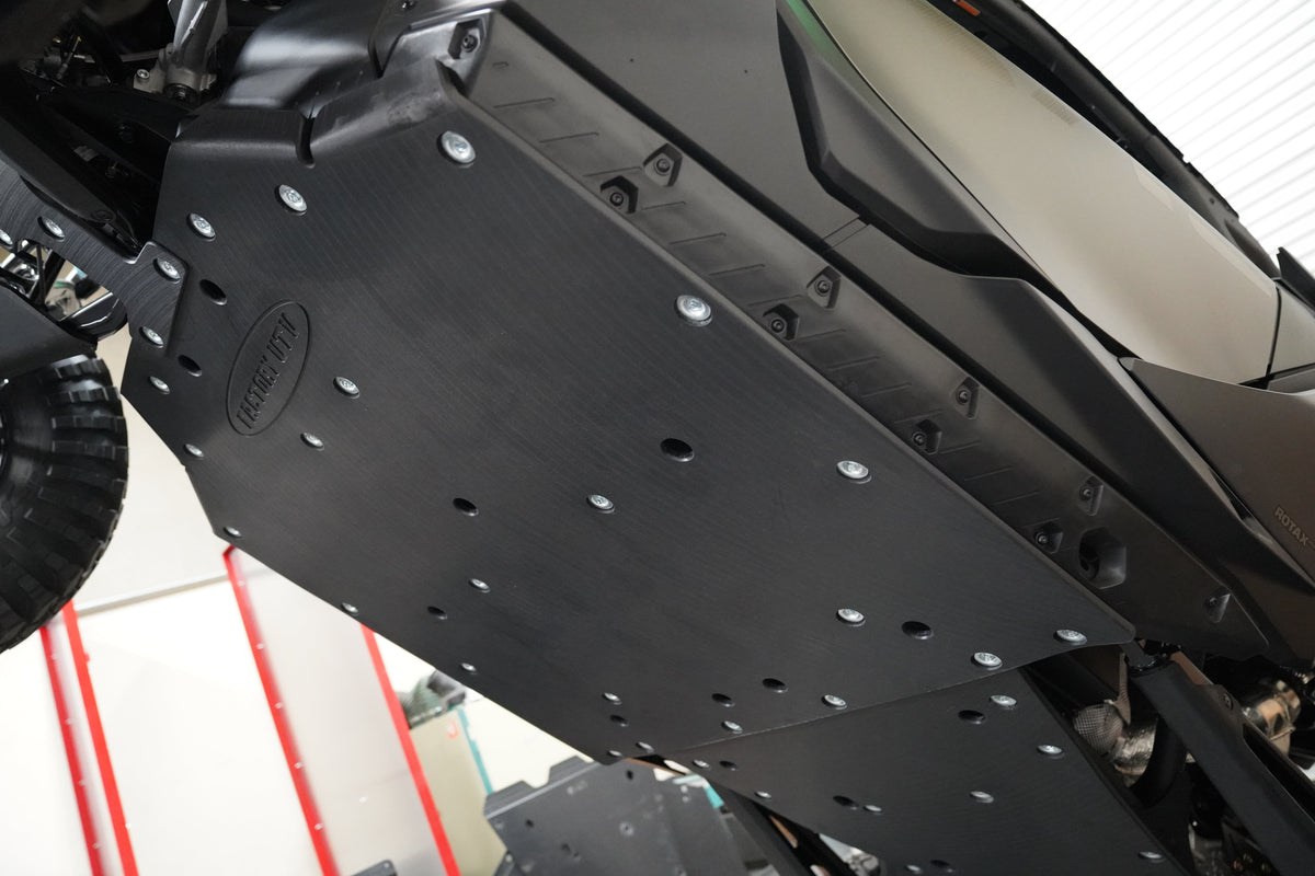 Photo of Can-Am Maverick R X RC UHMW Skid Plate by Factory UTV - Premium Skid Plates for UTVs / Side by Sides