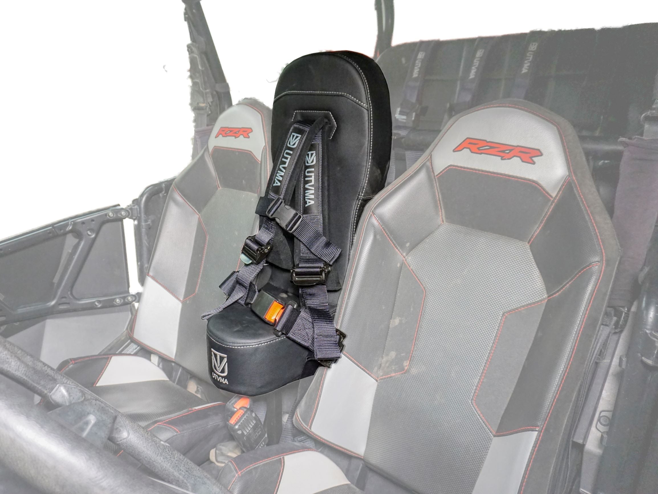 Photo of RZR 1000 Bump Seat (XP, Turbo, Turbo S, Dynamix, Trail, High Lifter) 2014-2023 by UTV Mountain Accessories - Premium Bump Seat for UTVs / Side by Sides
