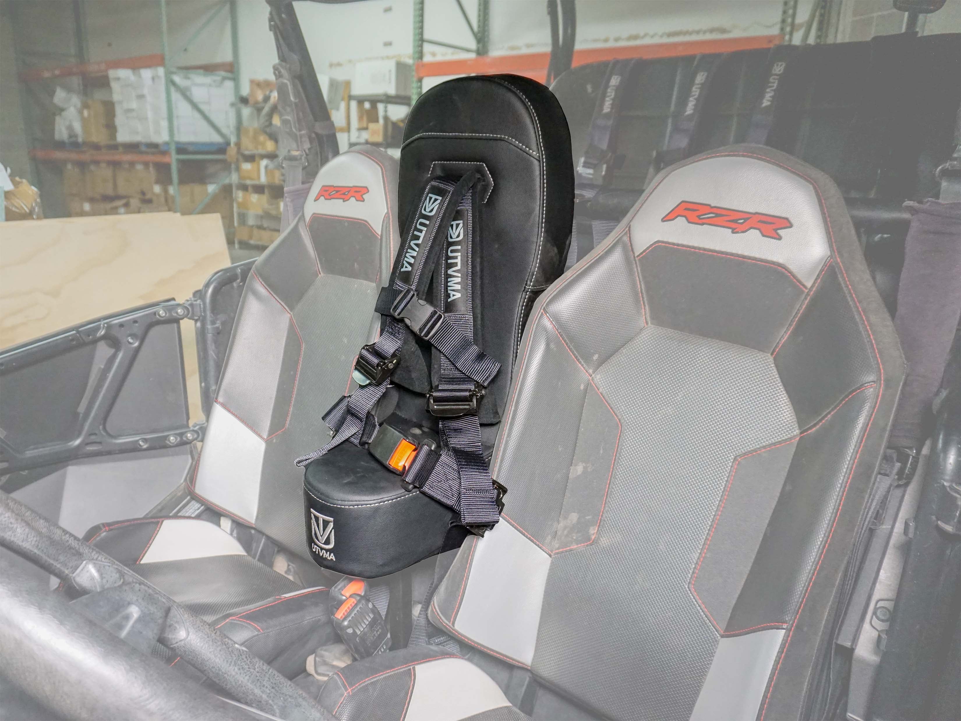 Photo of RZR 4 1000 Bump Seat Set (Front and Rear) by UTV Mountain Accessories - Premium Bump Seats for UTVs / Side by Sides