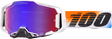 100% Armega HiPER Goggles - United Mirror Red/Blue Lens