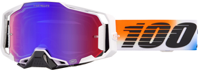 100% Armega HiPER Goggles - United Mirror Red/Blue Lens