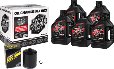 Photo of V-TWIN SYN QUICK CHANGE KIT M8 BLACK FILER by MAXIMA - Premium Tools for UTVs / Side by Sides
