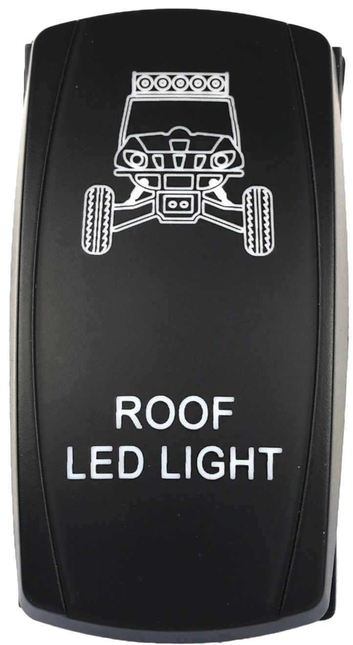 Photo of RHINO ROOF LED LIGHTING SWITCH PRO SERIES BACKLIT by OPEN TRAIL - Premium Switches for UTVs / Side by Sides