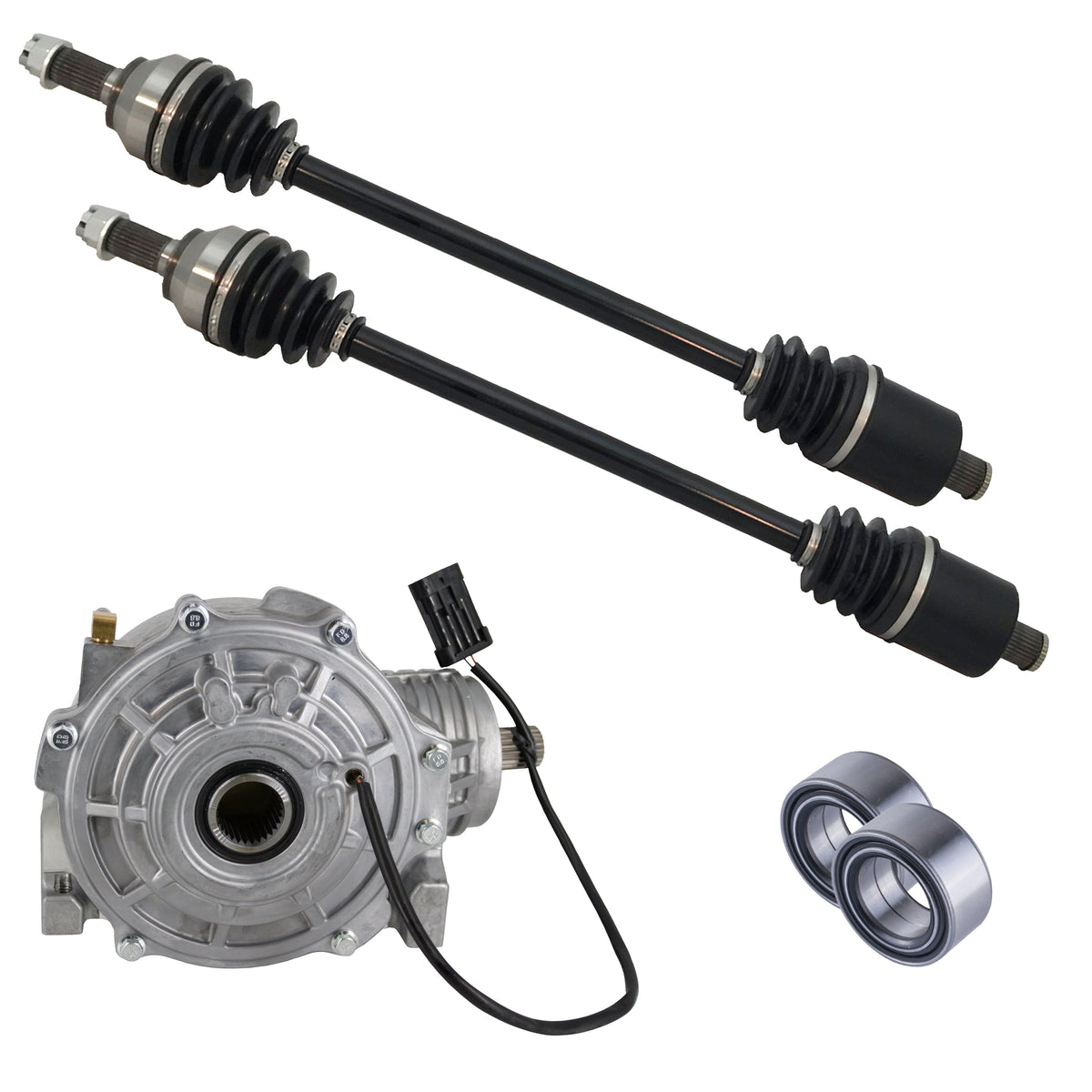 Polaris RZR XP RS1 Front Differential Axles & Wheel bearings Bundle | 4XPRO - product view 1