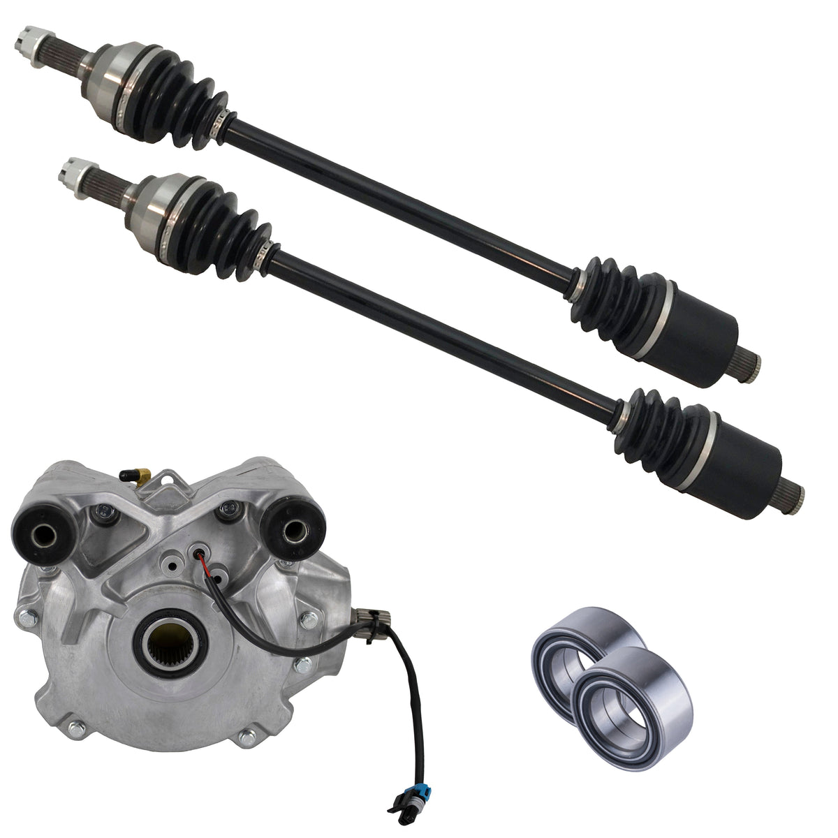 Polaris RS1 Front Differential Axles & Wheel Bearings Bundle | 4XPRO - product view 1
