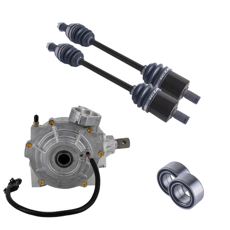 Polaris Scrambler 850 1000 Front Differential Axles & Wheel Bearings Bundle | 4XPRO - product view 1