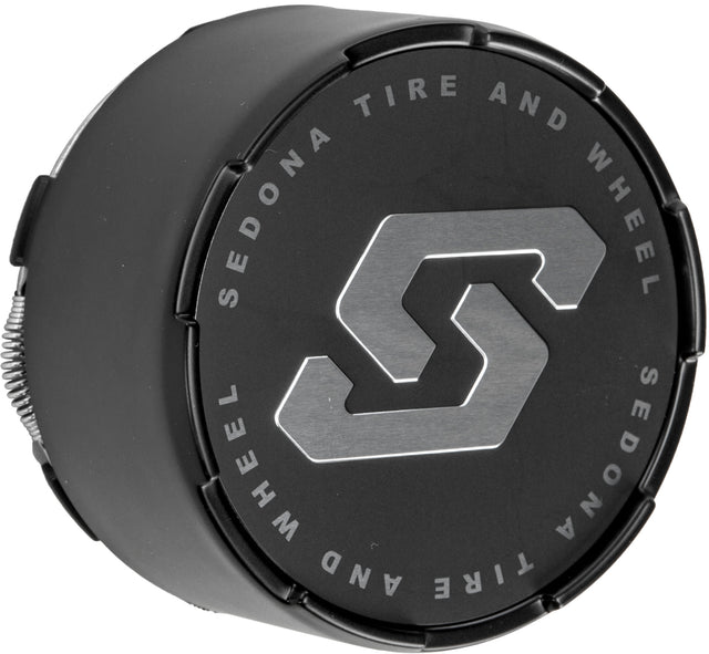 Photo of SPLIT 6 WHEEL REPLACMENT CAP BLACK 4/110-4/115 by SEDONA - Premium Wheels for UTVs / Side by Sides