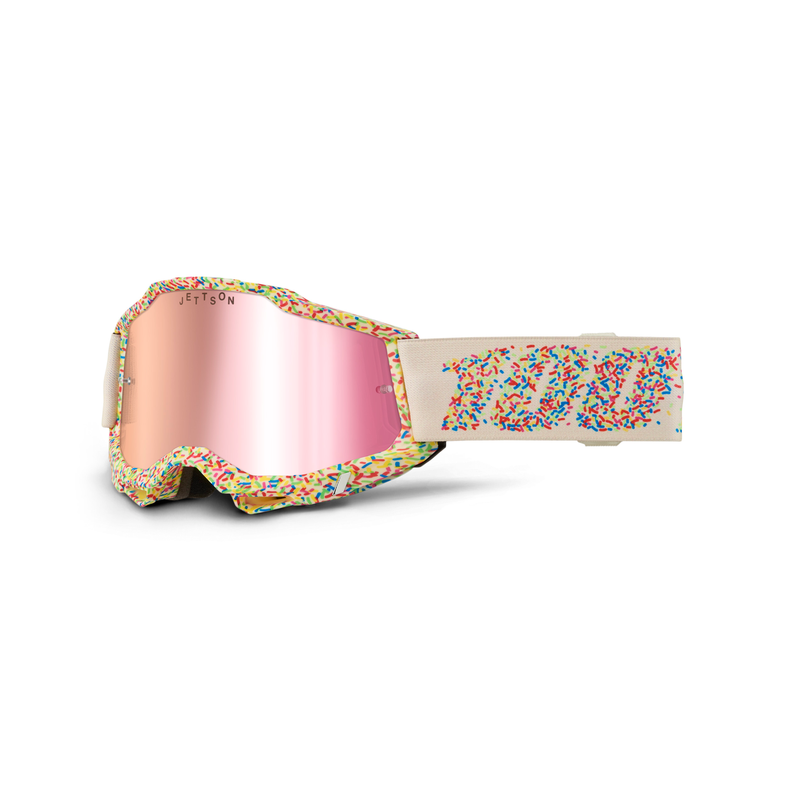 Photo of ACCURI 2 GOGGLE 2/PK LE JETT LAWRENCE DONUT - MIRROR by 100-PERCENT - Premium Eyewear for UTVs / Side by Sides