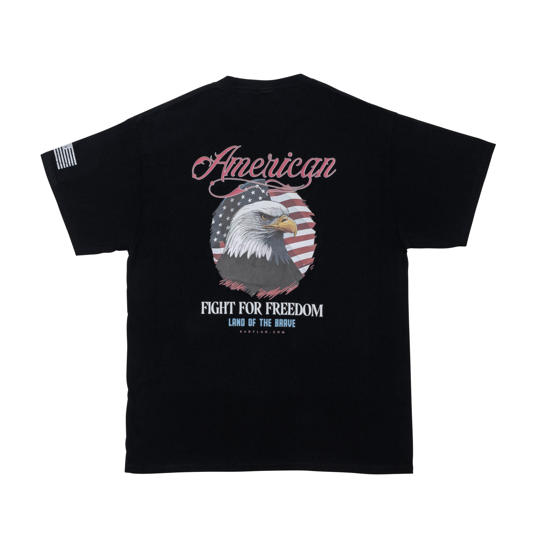 Photo of Fight for Freedom Graphic Tee-black by Bad Flag Store - Premium Apparel & Accessories for UTVs / Side by Sides