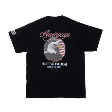 Photo of Fight for Freedom Graphic Tee-black by Bad Flag Store - Premium Apparel & Accessories for UTVs / Side by Sides
