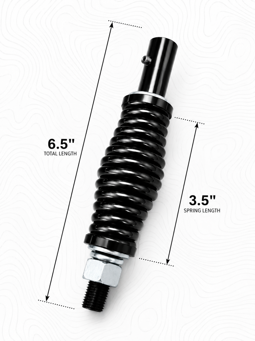 Heavy Duty Whip Spring Mount - R1 Industries