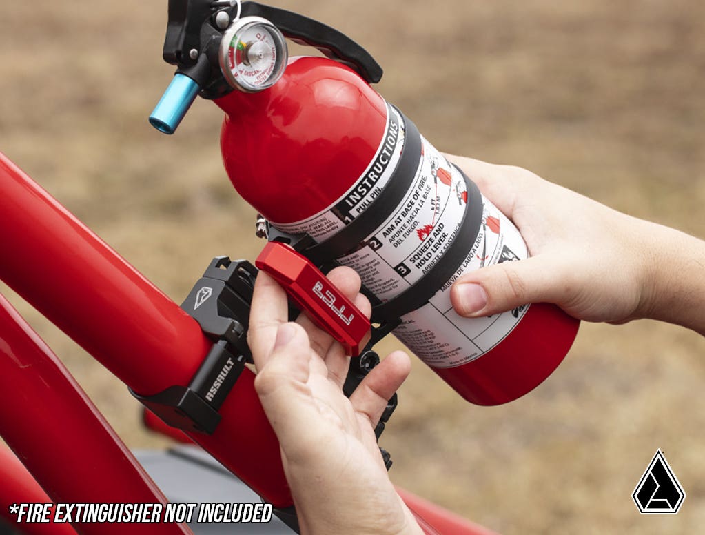 Photo of Assault Industries Quick Release UTV Fire Extinguisher Mount by Assault Industries - Premium Mounts for UTVs / Side by Sides