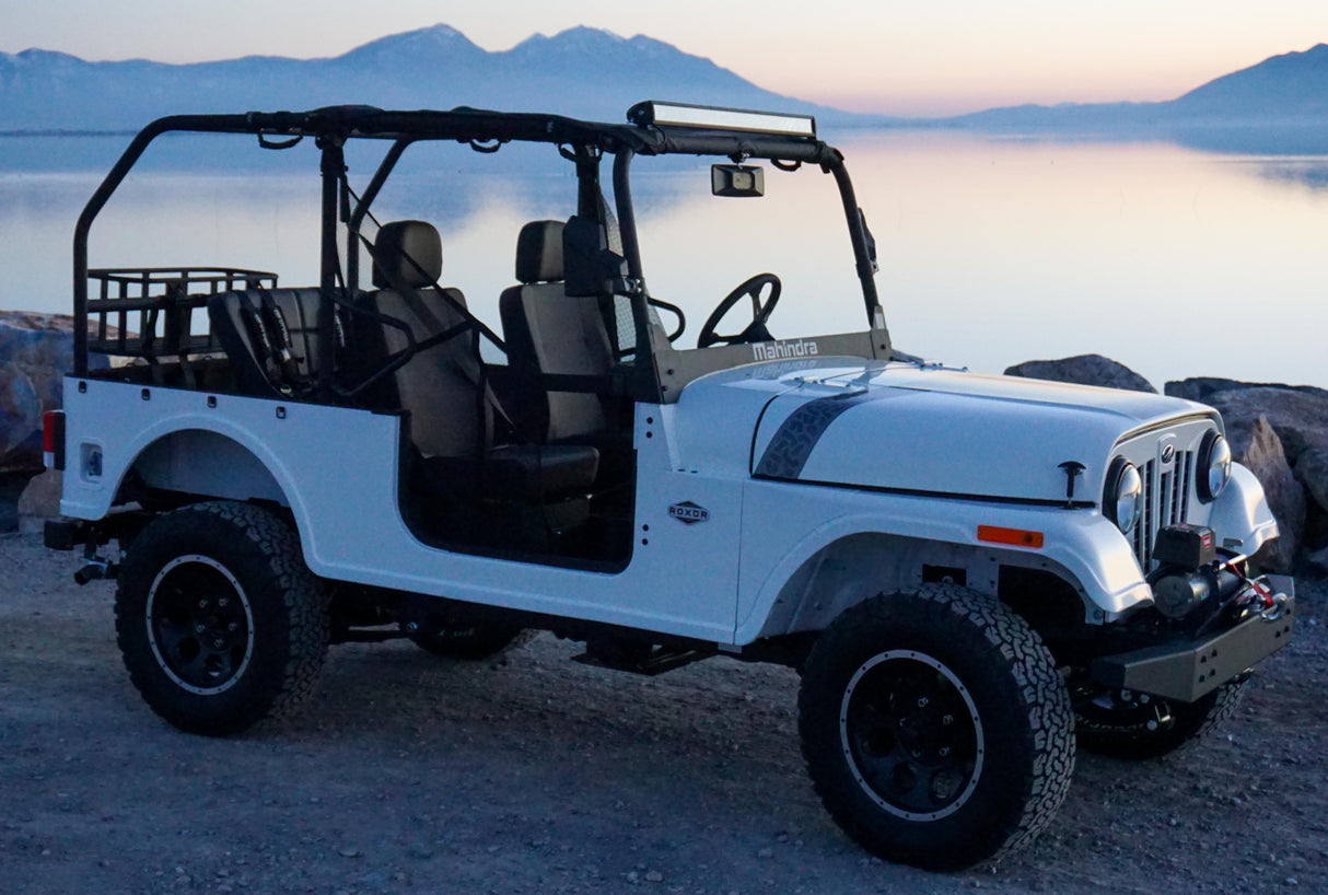 Photo of ROXOR Backseat and Roll Cage kit (2018-2024) by UTVMA - Premium Backseat and Roll Cage for UTVs / Side by Sides