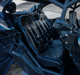 Photo of Maverick X3 Rear Bench Seat W Harnesses (2017-2025) by UTV Mountain Accessories - Premium Seats & Accessories for UTVs / Side by Sides