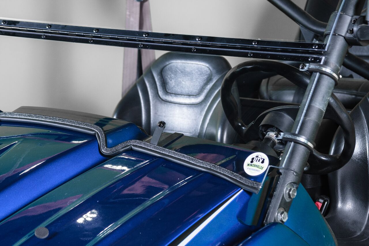 Photo of TK00198 2008-2009 KAWASAKI TERYX 2 SEATER TILTING UTV WINDSHIELD - SCRATCH RESISTANT 3/16" - FOR FACTORY HARD TOP by TerraRider UTV Windshields & Accessories - Premium for UTVs / Side by Sides