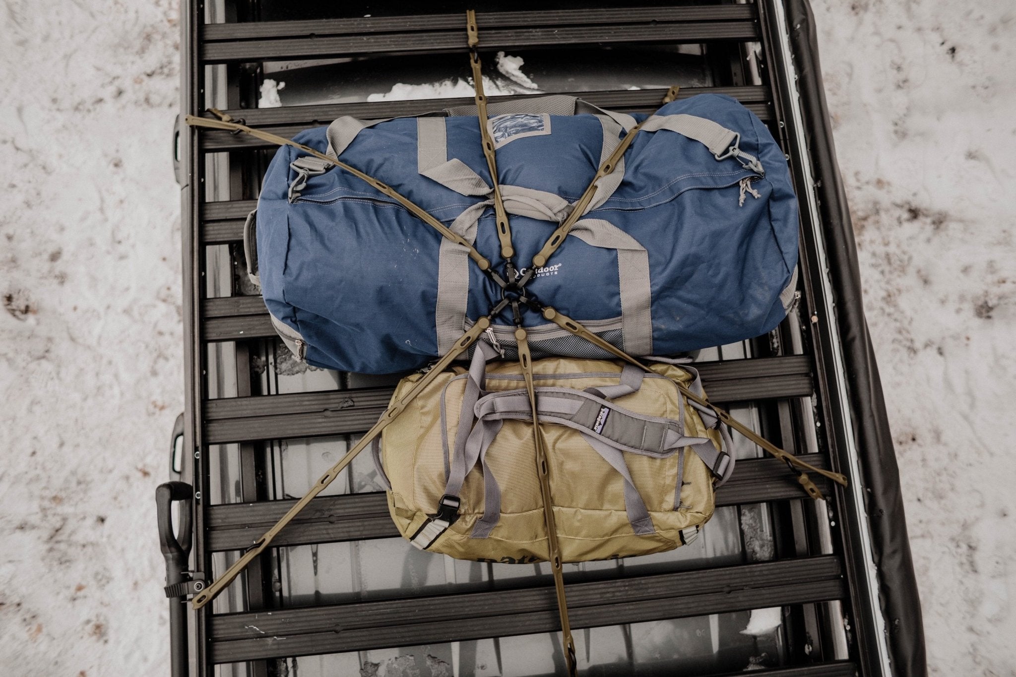 Photo of FlexWeb Cargo Net - Adjustable M-XXL Web Style Net by ShockStrap - Premium for UTVs / Side by Sides