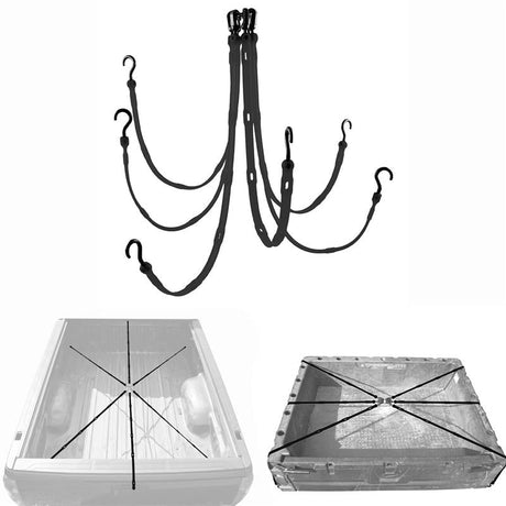 Photo of FlexWeb Cargo Net - Adjustable M-XXL Web Style Net by ShockStrap - Premium for UTVs / Side by Sides