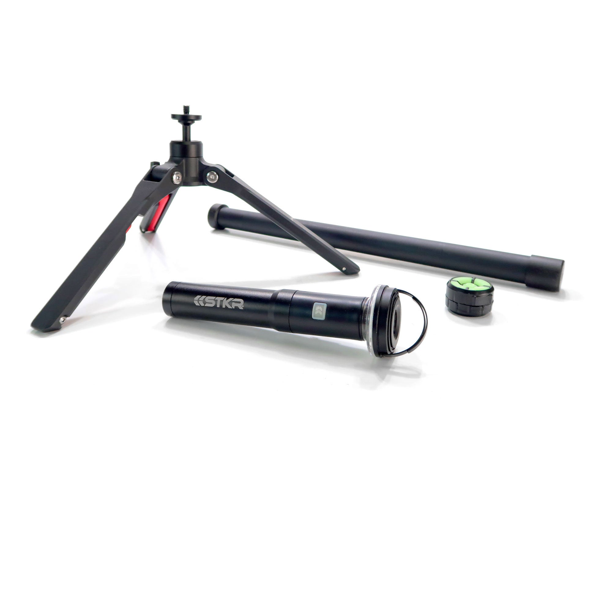 Photo of FLi-PRO 8' Telescoping Light with Removeable Flashlight & Wireless Remote by STKR Concepts - Premium Telescoping Light for UTVs / Side by Sides