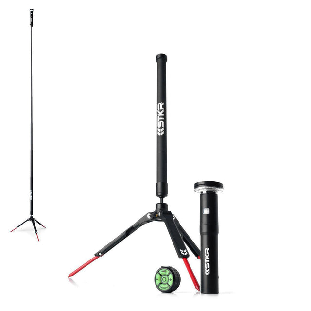 Photo of FLi-PRO 8' Telescoping Light with Removeable Flashlight & Wireless Remote by STKR Concepts - Premium Telescoping Light for UTVs / Side by Sides
