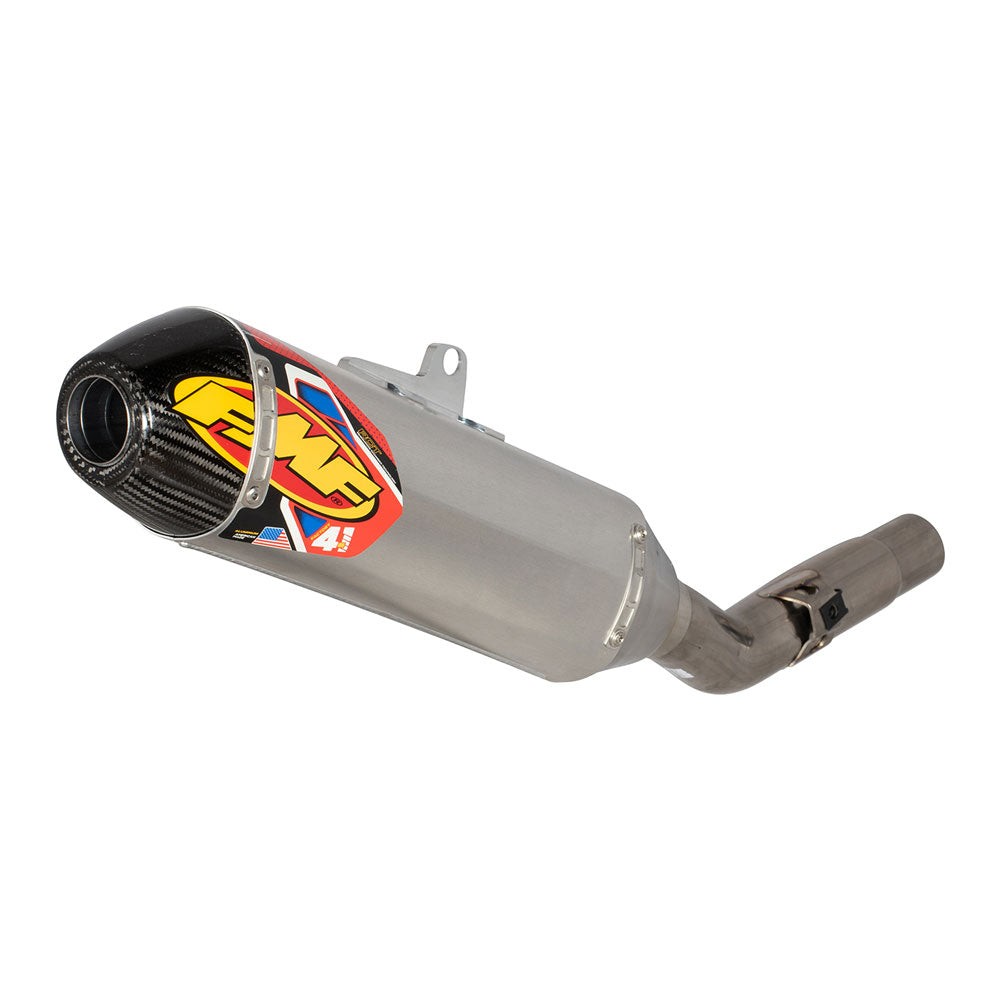 FMF Factory-4.1 RCT Aluminum Silencer Carbon End Cap (NO CA) Husqvarna FE 350 2020–2022