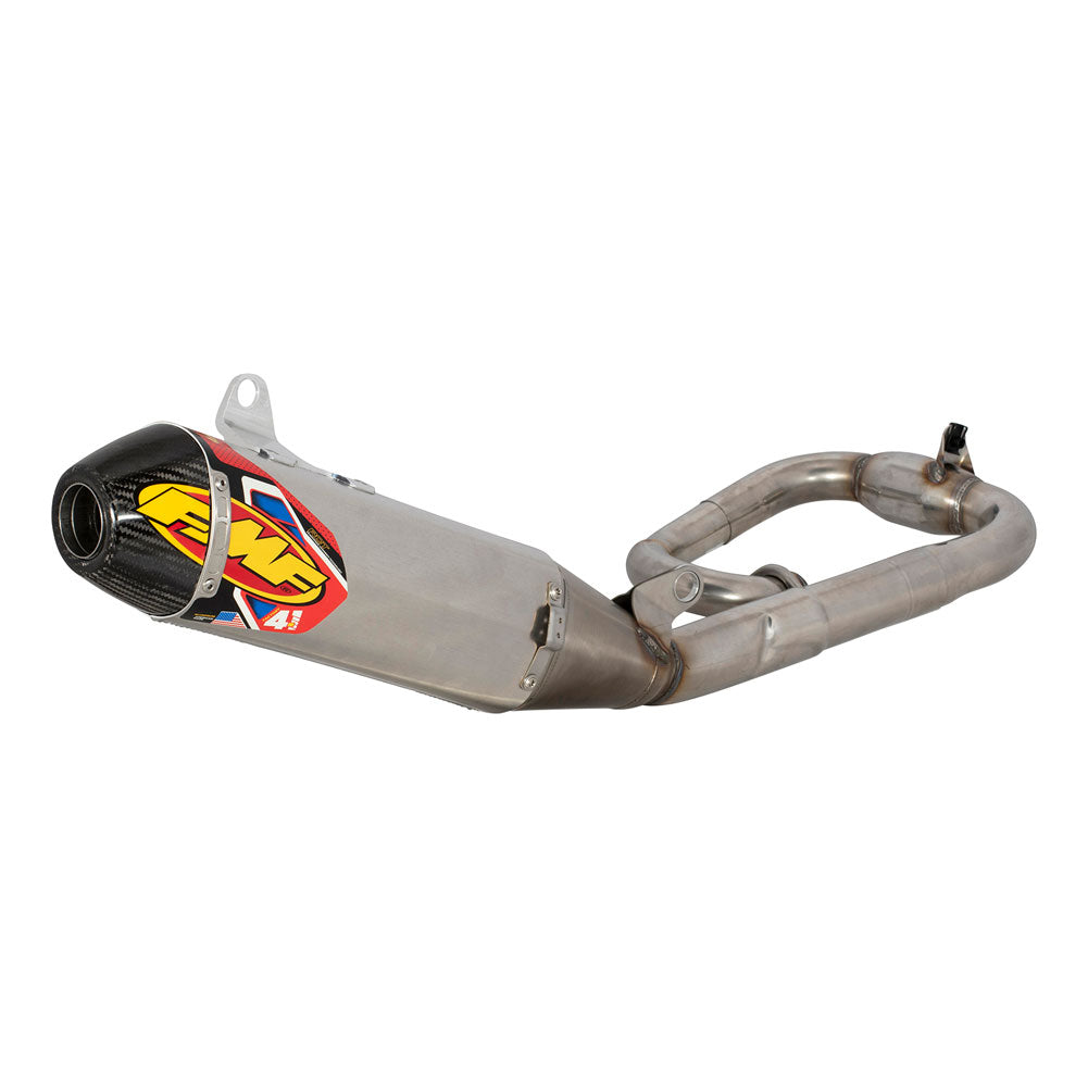 FMF Factory-4.1 RCT Aluminum Exhaust System Carbon Cap Yamaha YZ250F 2019-2025