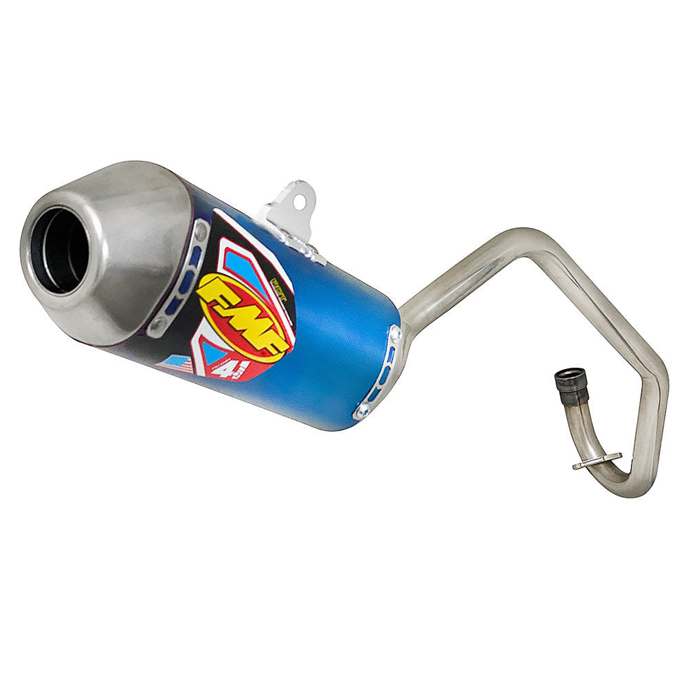 FMF Mini Factory-4.1 RCT Anodized Titanium Silencer with Stainless Steel End Cap Suzuki DR-Z 110 2003–2005