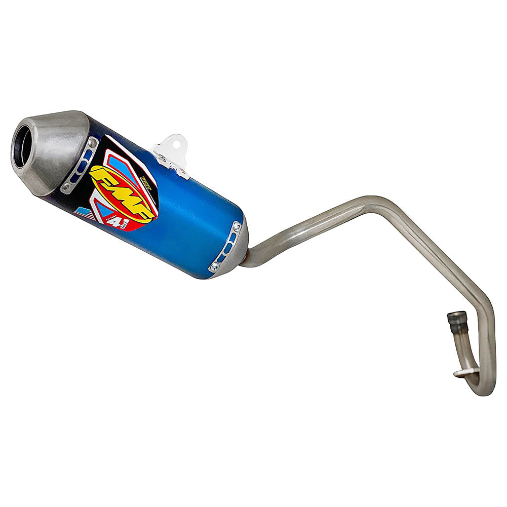 FMF Mini Factory-4.1 RCT Anodized Titanium Silencer with Stainless Steel End Cap Suzuki DR-Z 110 2003–2005