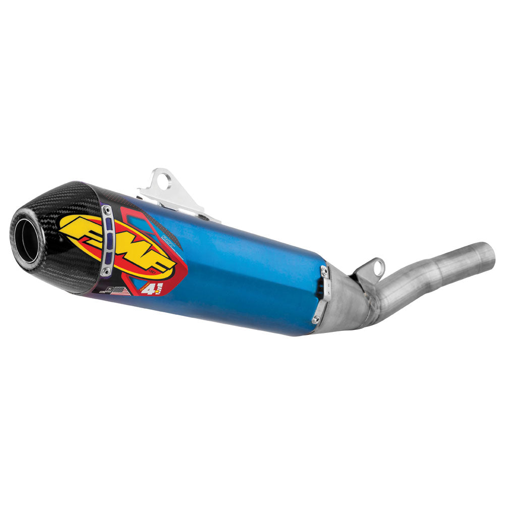 FMF Factory-4.1 RCT Anodized Titanium Silencer Carbon Cap Yamaha WR250F 2015–2019