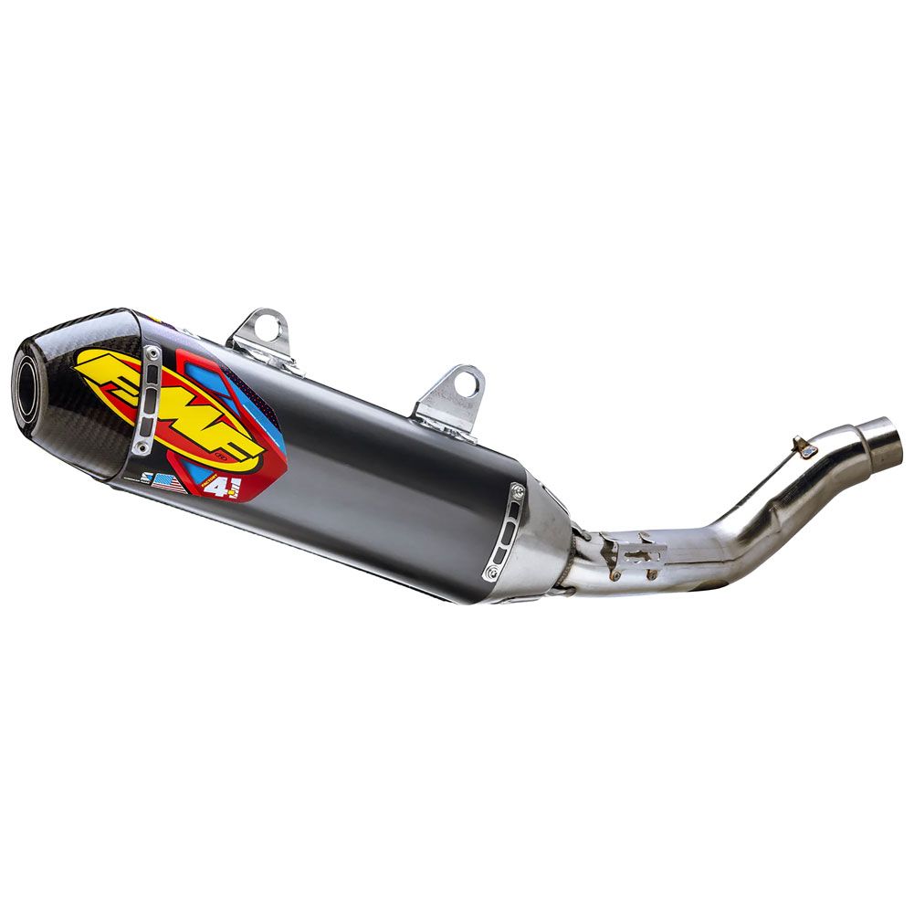 FMF Factory-4.1 RCT Aluminum Silencer Carbon End Cap Yamaha WR450F 2019–2020