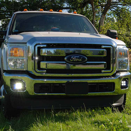 Photo of 1999-2016 Ford Super Duty LED Fog Light Upgrade Kit with DURA Lights by Vision X Off-Road - Premium Vehicle Specific Kit for UTVs / Side by Sides