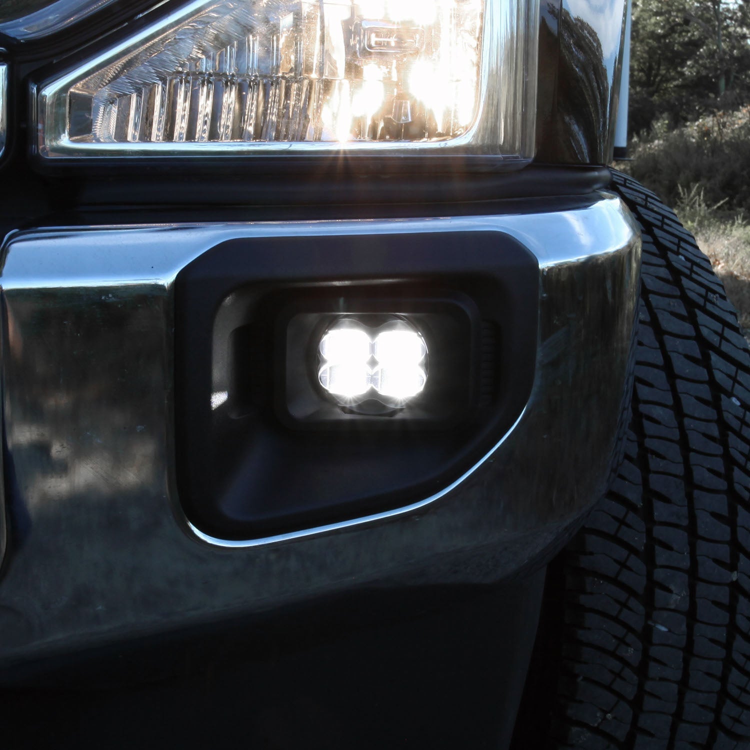 Photo of CR-Series Performance LED Fog Light Upgrade Kit - Ford F150, F250, F350 Trucks by Vision X Off-Road - Premium Vehicle Specific Kit for UTVs / Side by Sides