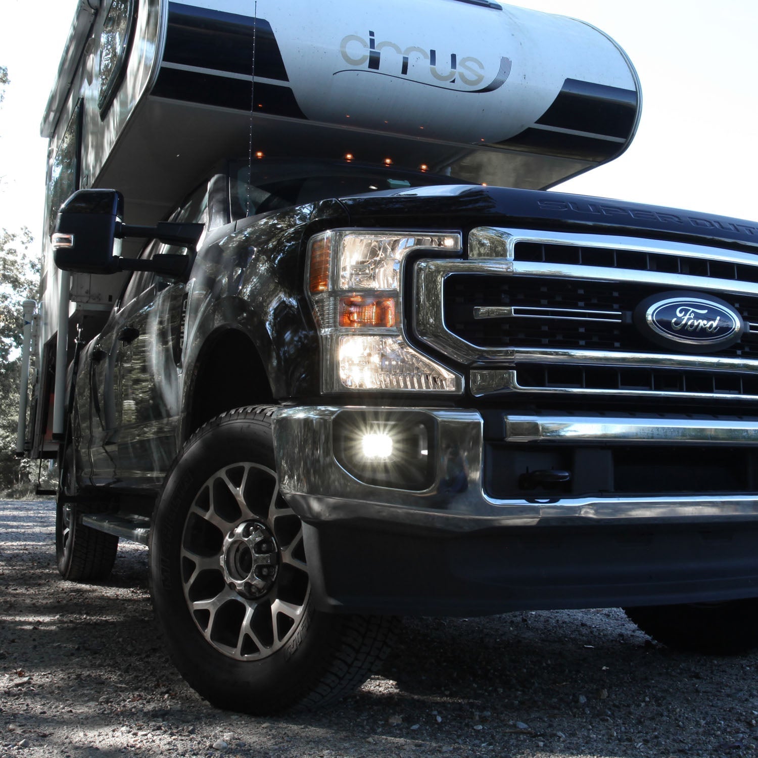 Photo of CR-Series Performance LED Fog Light Upgrade Kit - Ford F150, F250, F350 Trucks by Vision X Off-Road - Premium Vehicle Specific Kit for UTVs / Side by Sides