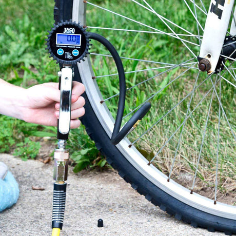Photo of FlowPro® 2.0 Digital Tire Inflator with Pressure Gauge - 200 PSI by JACO - Premium Tire Inflator Gauge for UTVs / Side by Sides