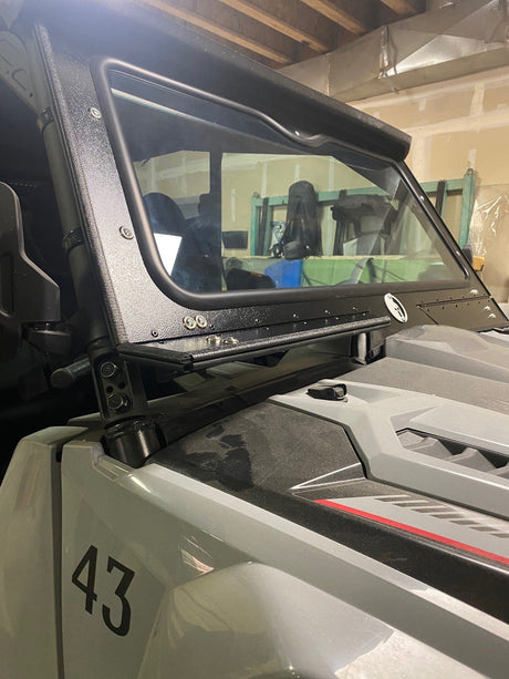 Photo of YAMAHA WOLVERINE RMAX 1000 FRONT WINDSHIELD 2021+ by Dirt Warrior Accessories - Premium WINDSHIELD for UTVs / Side by Sides