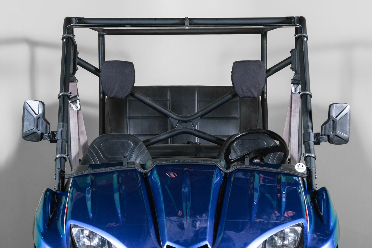 Photo of TK00164 2008-2009 KAWASAKI TERYX 2 SEATER FULL UTV WINDSHIELD - SCRATCH RESISTANT 3/16” by TerraRider UTV Windshields & Accessories - Premium for UTVs / Side by Sides