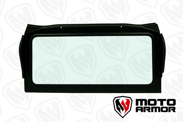 Photo of Rear Glass Window/Windshield for Can-Am Commander and Maverick Trail/Sport by Moto Armor - Premium for UTVs / Side by Sides