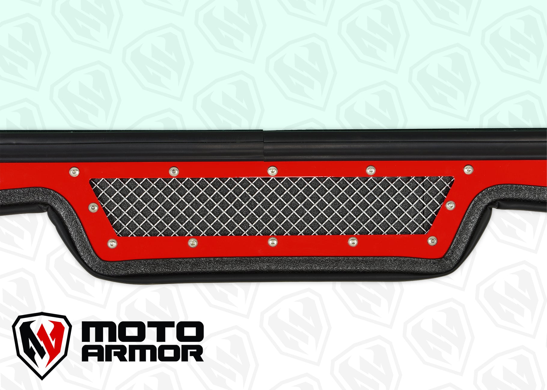 Photo of Polaris RZR Windshield Vent Closure by Moto Armor - Premium Windshields for UTVs / Side by Sides