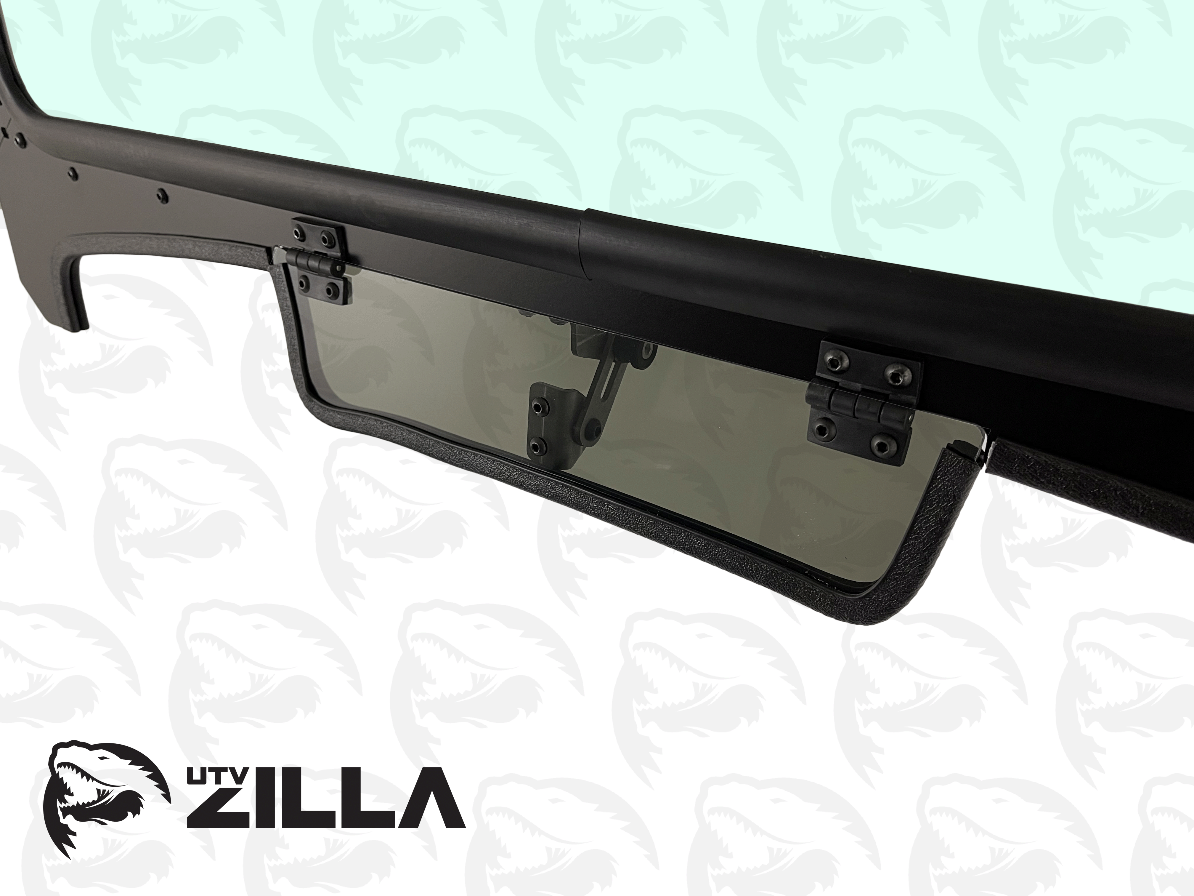 Photo of Vented Glass Windshield for Polaris RZR Trail with wiper by UTVZILLA - Premium for UTVs / Side by Sides