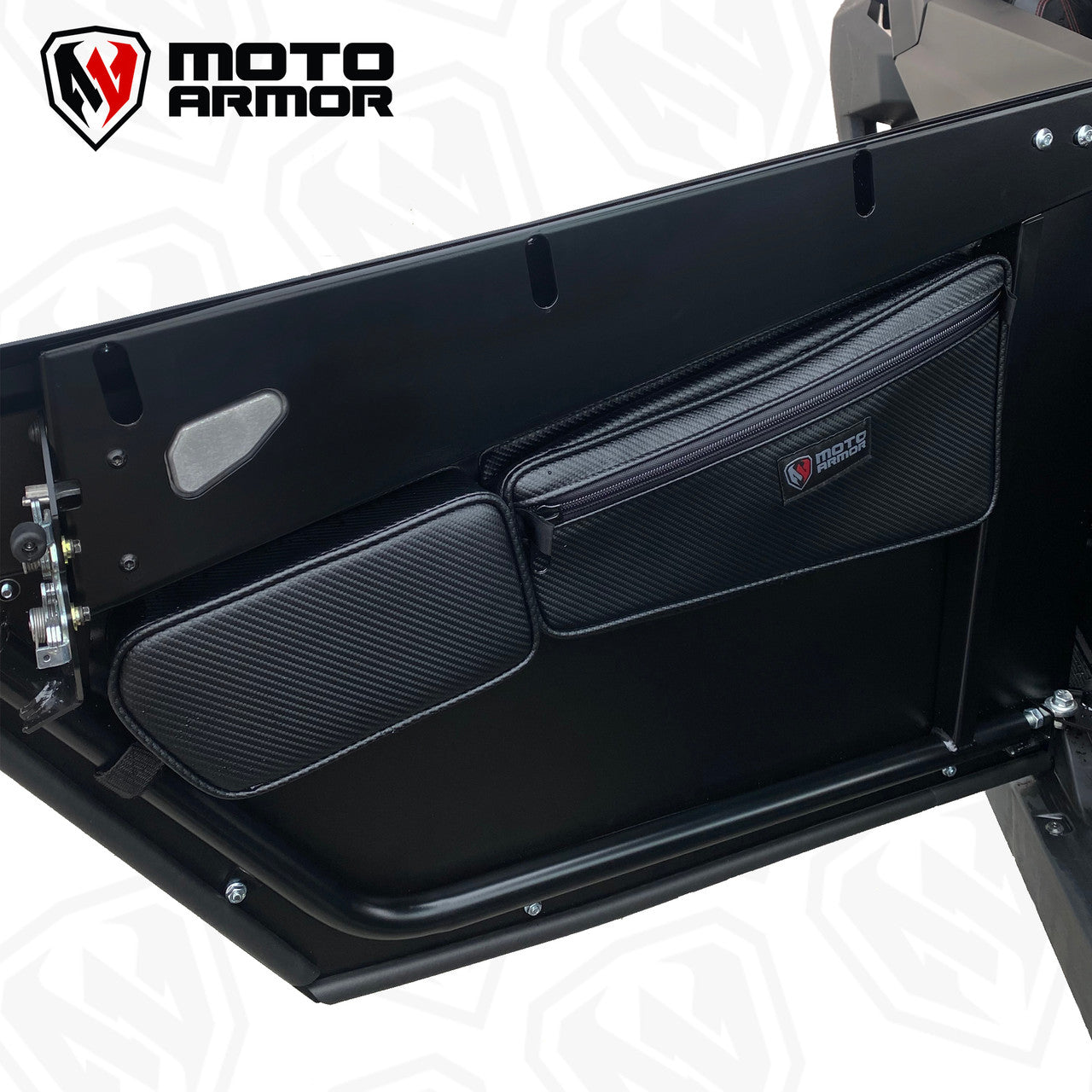 Photo of Polaris Pro XP/Pro 4 Seat Front Door Bags by Moto Armor - Premium Door Bags & Door Accessories for UTVs / Side by Sides