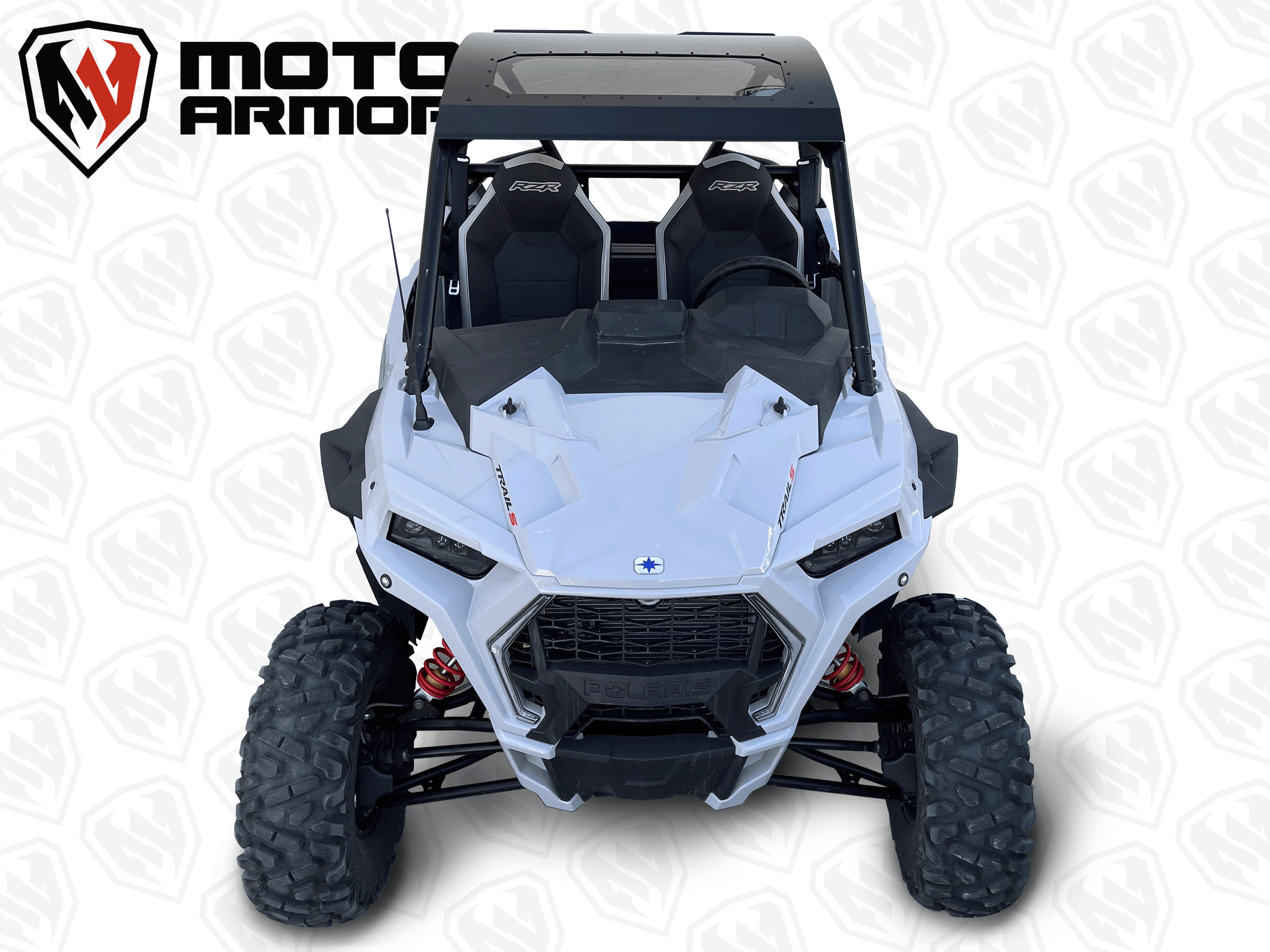 Photo of Polaris RZR Trail Aluminum Roof (With Sunroof) (2 Seat) by Moto Armor - Premium Roofs for UTVs / Side by Sides