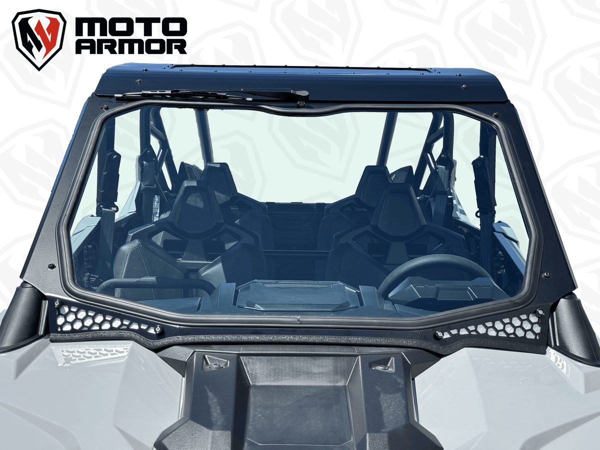 Photo of Moto Armor Polaris RZR Pro Max Visibility Full Glass Windshield by Moto Armor - Premium Windshields for UTVs / Side by Sides