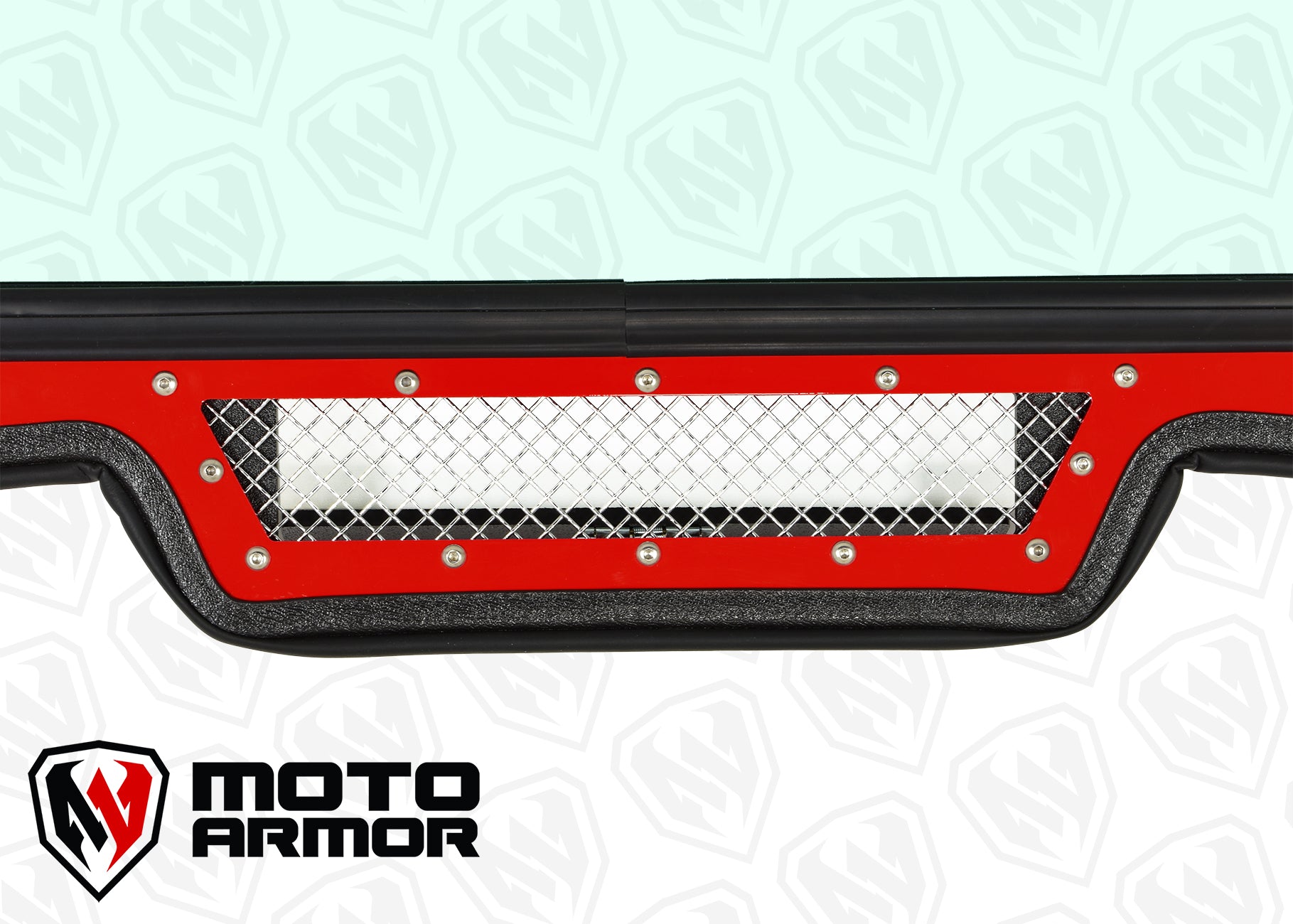 Photo of Polaris RZR Windshield Vent Closure by Moto Armor - Premium Windshields for UTVs / Side by Sides