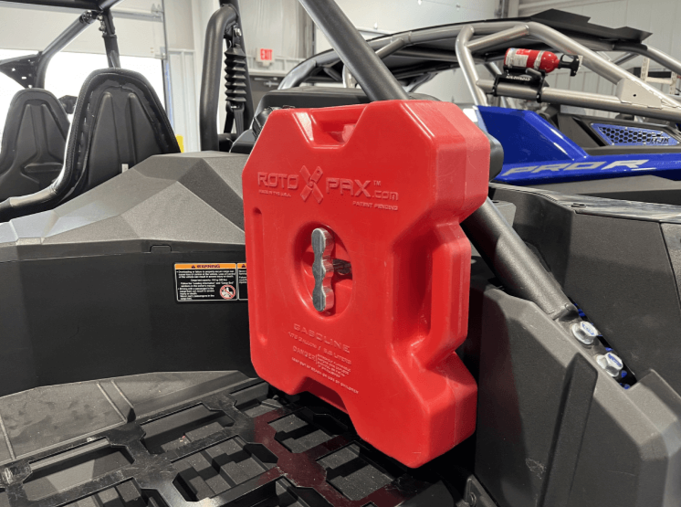 Photo of Kawasaki KRX Rotopax Mount by AJK Offroad - Premium for UTVs / Side by Sides