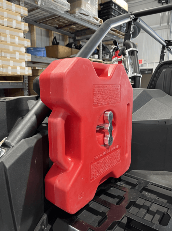 Photo of Kawasaki KRX Rotopax Mount by AJK Offroad - Premium for UTVs / Side by Sides