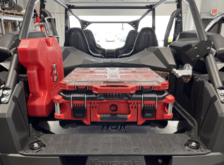 Photo of Kawasaki KRX Rotopax Mount by AJK Offroad - Premium for UTVs / Side by Sides